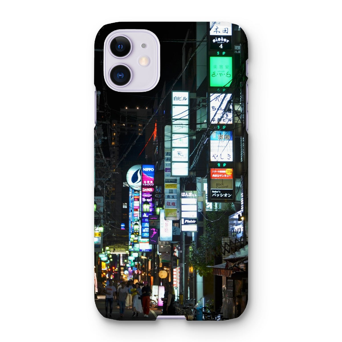 Street Lights, Neon, Japan Snap Phone Case