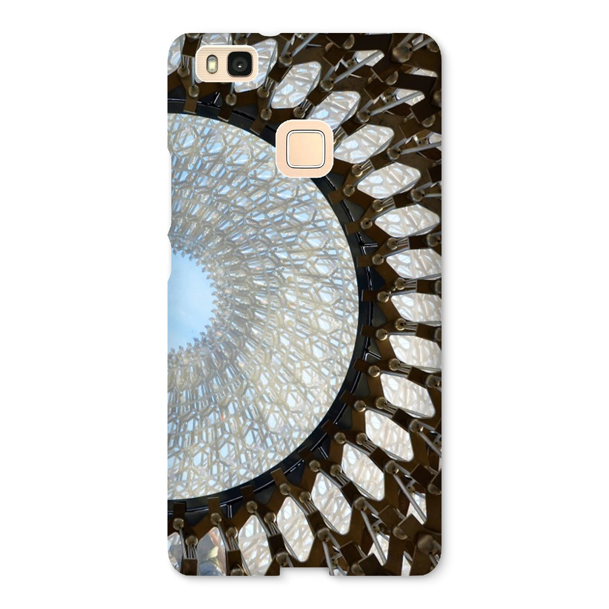 Focus: Mechanical Spiral Design Snap Phone Case