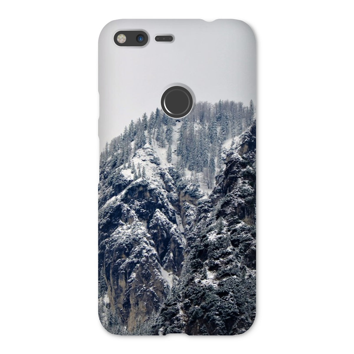 A Tale of Snow, The Alps, Mountain Landscape Snap Phone Case