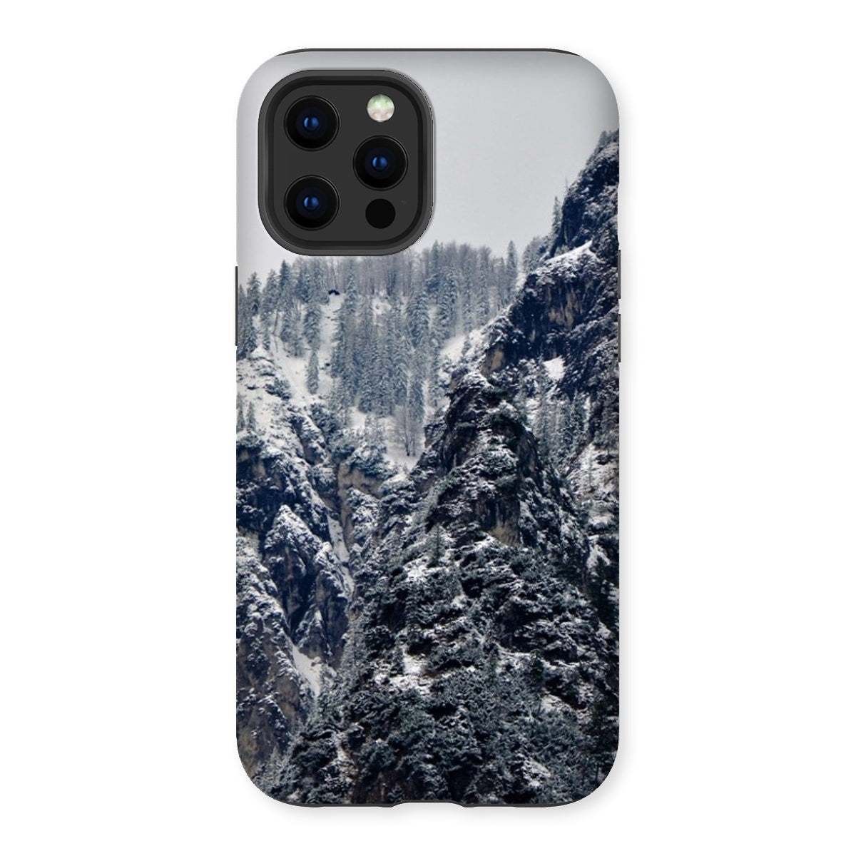 A Tale of Snow, The Alps, Mountain Landscape Tough Phone Case