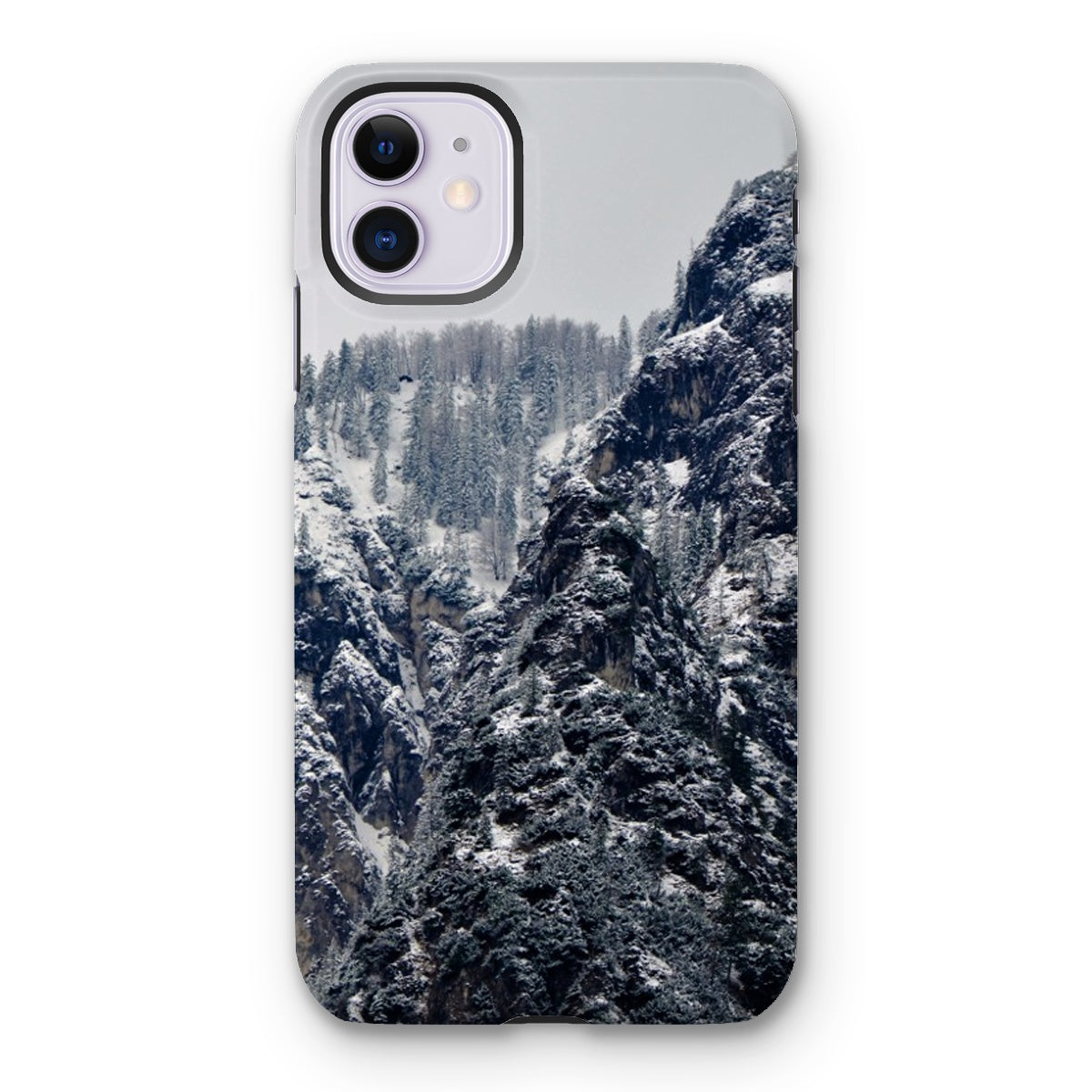 A Tale of Snow, The Alps, Mountain Landscape Tough Phone Case