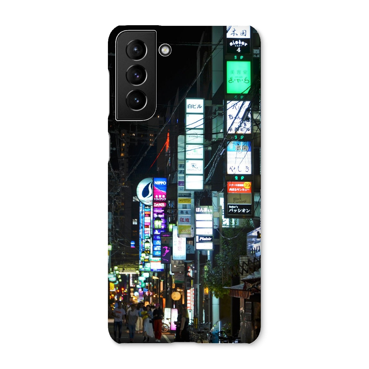 Street Lights, Neon, Japan Snap Phone Case