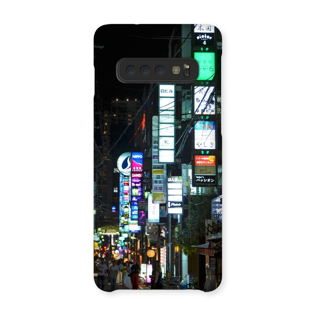 Street Lights, Neon, Japan Snap Phone Case