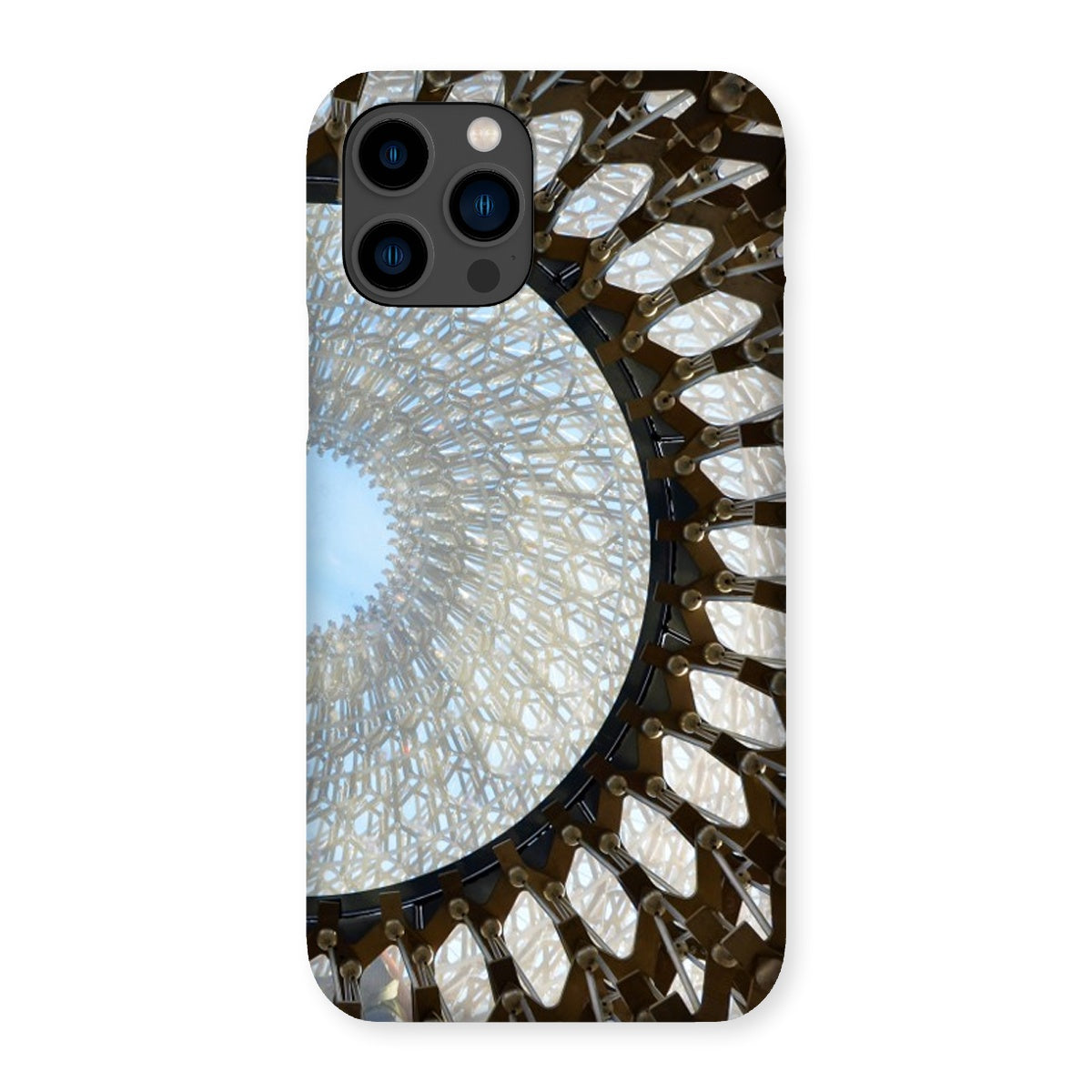 Focus: Mechanical Spiral Design Snap Phone Case