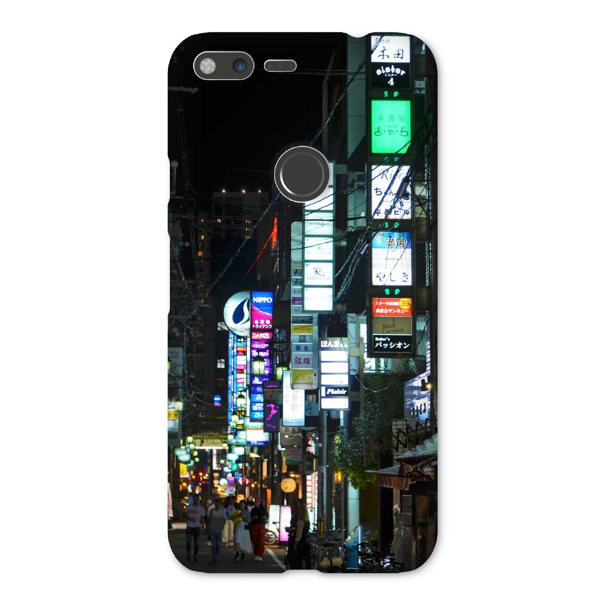 Street Lights, Neon, Japan Snap Phone Case