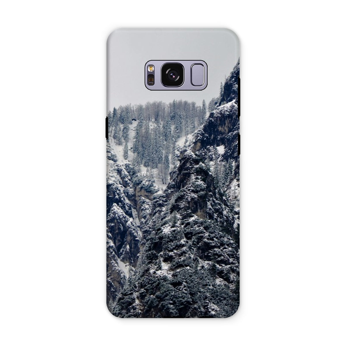 A Tale of Snow, The Alps, Mountain Landscape Tough Phone Case