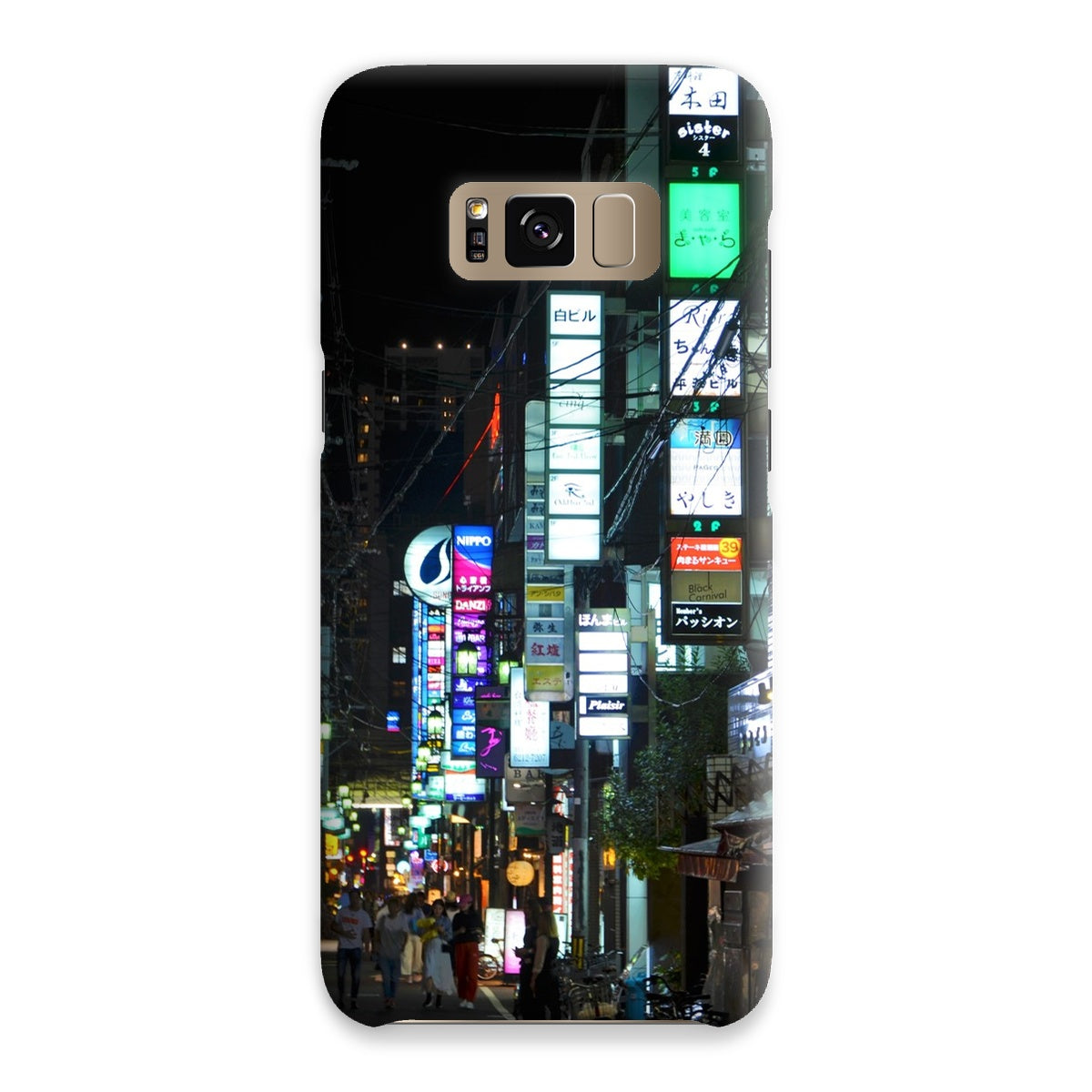 Street Lights, Neon, Japan Snap Phone Case