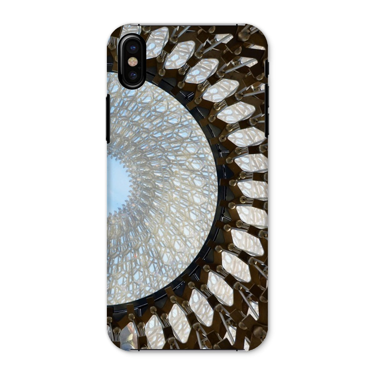 Focus: Mechanical Spiral Design Snap Phone Case