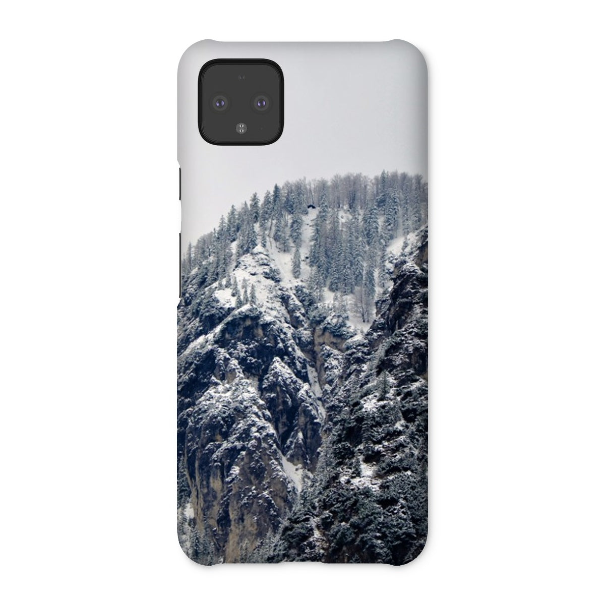 A Tale of Snow, The Alps, Mountain Landscape Snap Phone Case