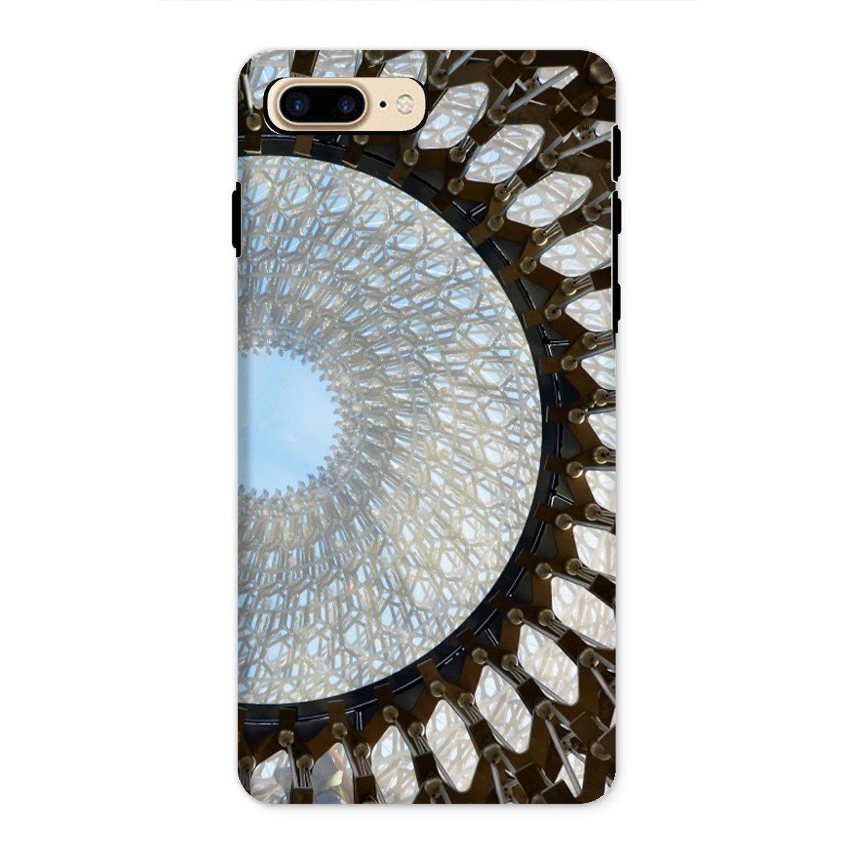 Focus: Mechanical Spiral Design Tough Phone Case