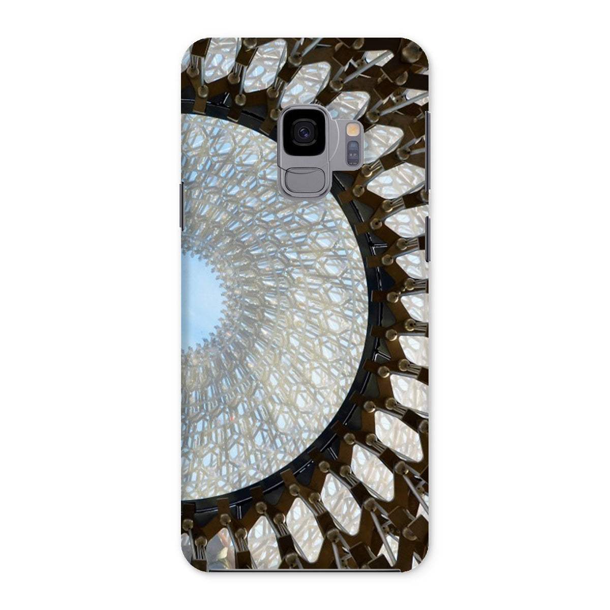 Focus: Mechanical Spiral Design Snap Phone Case