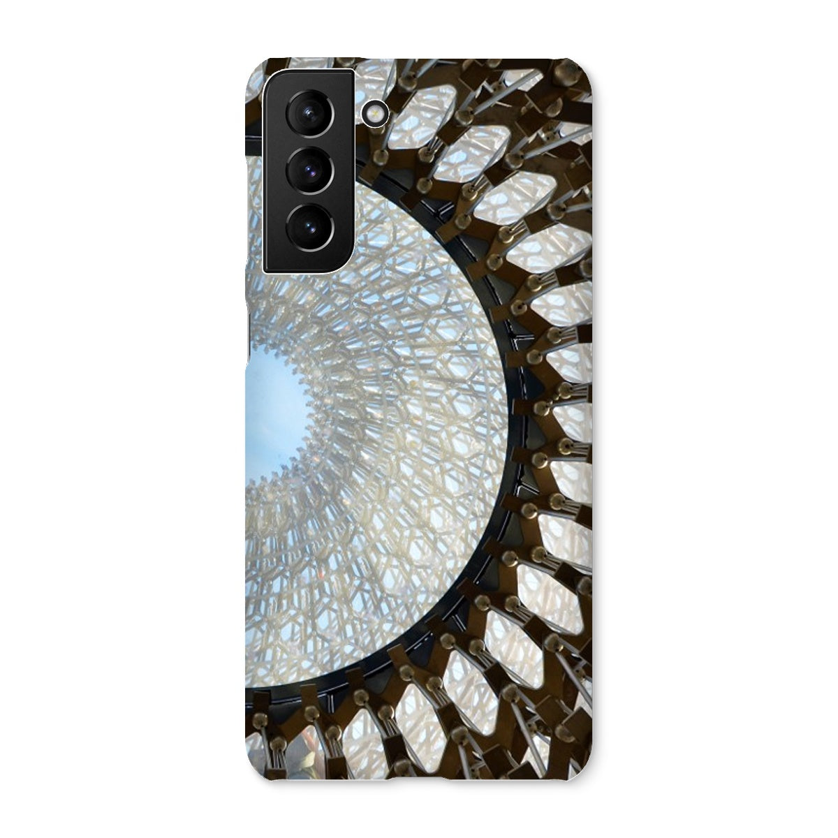 Focus: Mechanical Spiral Design Snap Phone Case