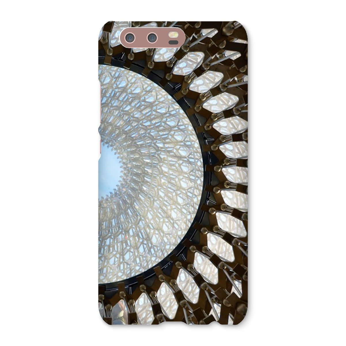 Focus: Mechanical Spiral Design Snap Phone Case