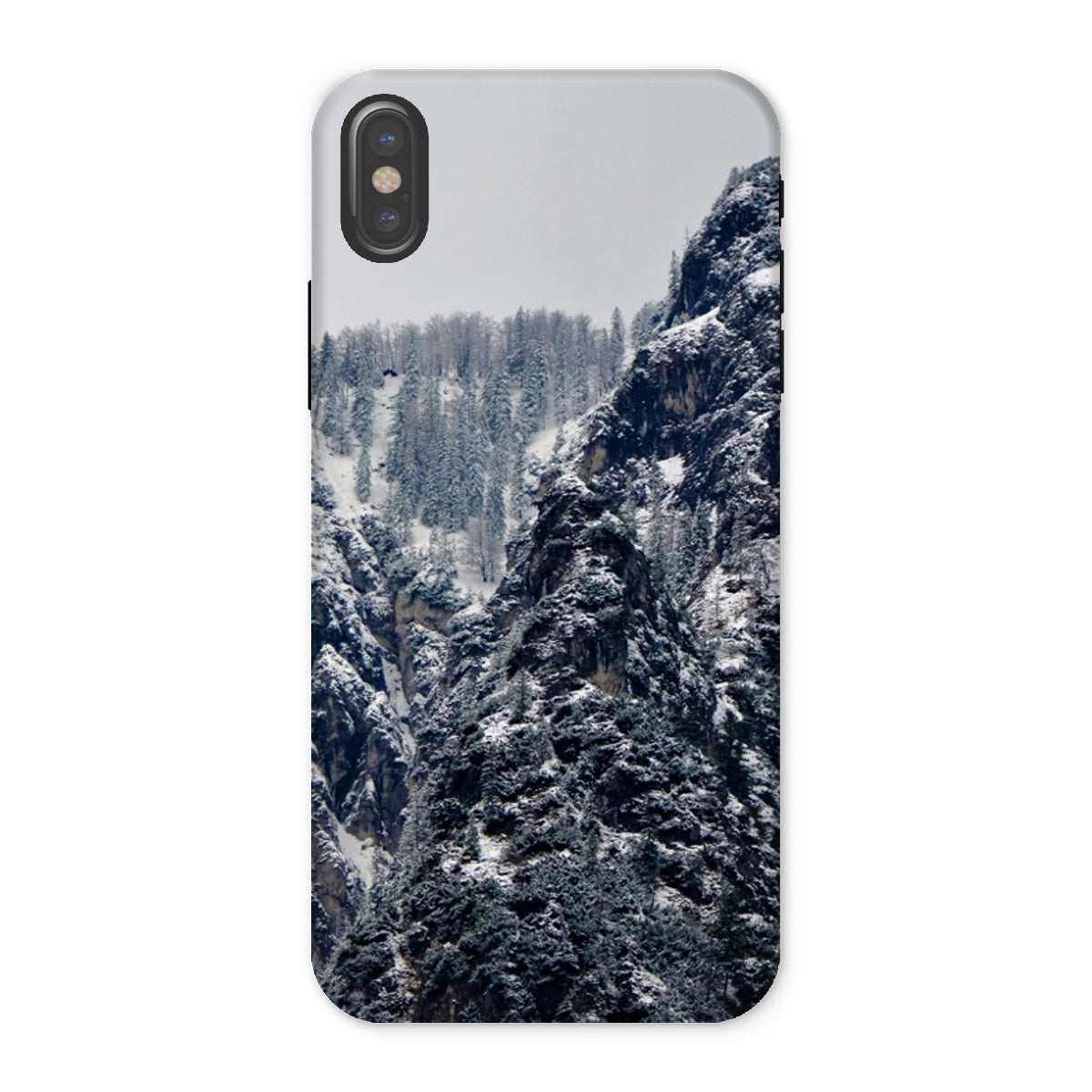 A Tale of Snow, The Alps, Mountain Landscape Tough Phone Case