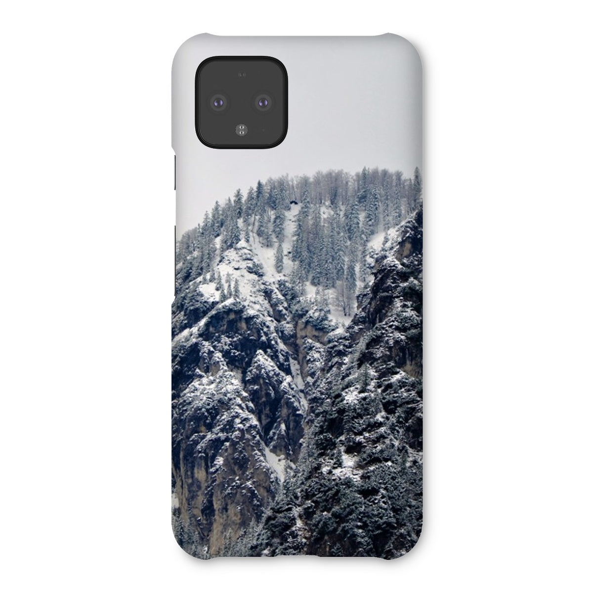 A Tale of Snow, The Alps, Mountain Landscape Snap Phone Case