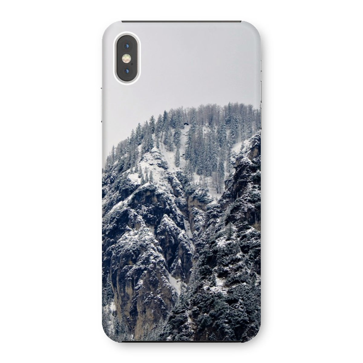 A Tale of Snow, The Alps, Mountain Landscape Snap Phone Case