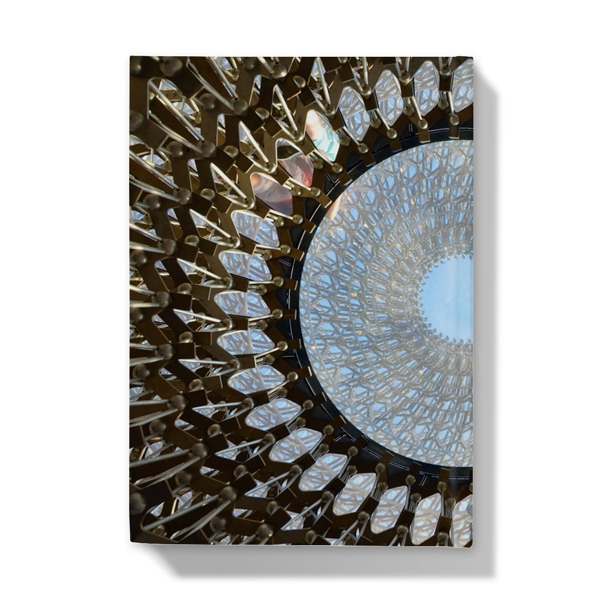 Focus: Mechanical Spiral Design Hardback Journal