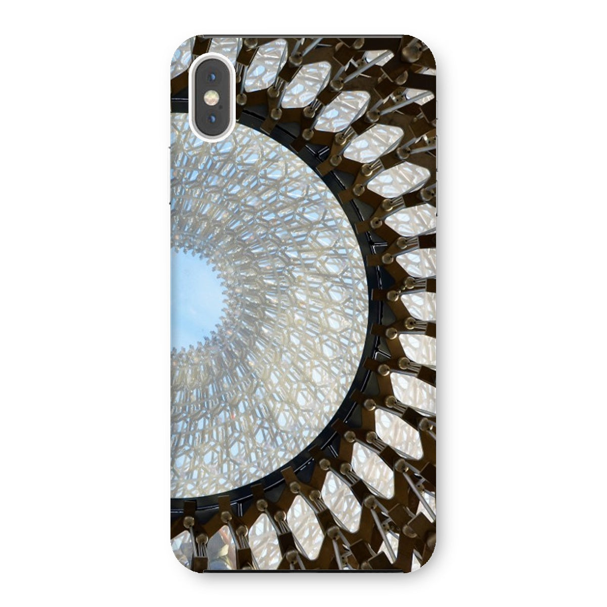 Focus: Mechanical Spiral Design Snap Phone Case