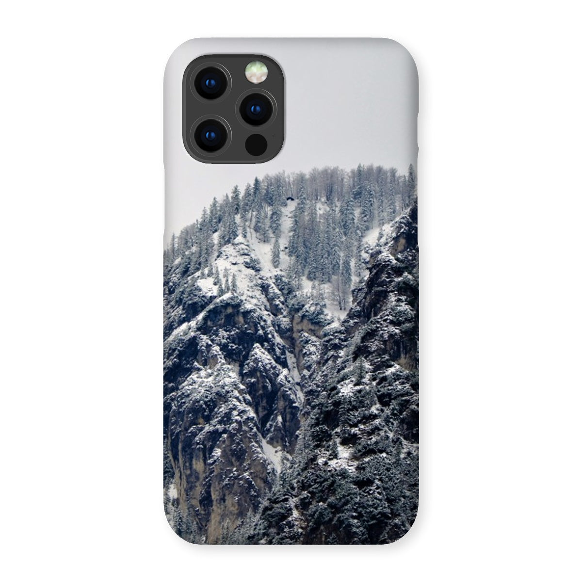 A Tale of Snow, The Alps, Mountain Landscape Snap Phone Case