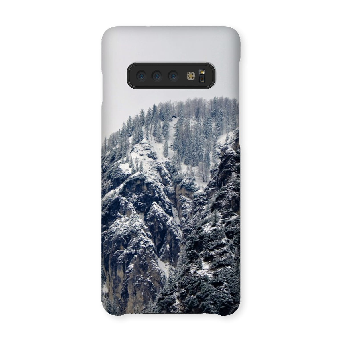 A Tale of Snow, The Alps, Mountain Landscape Snap Phone Case