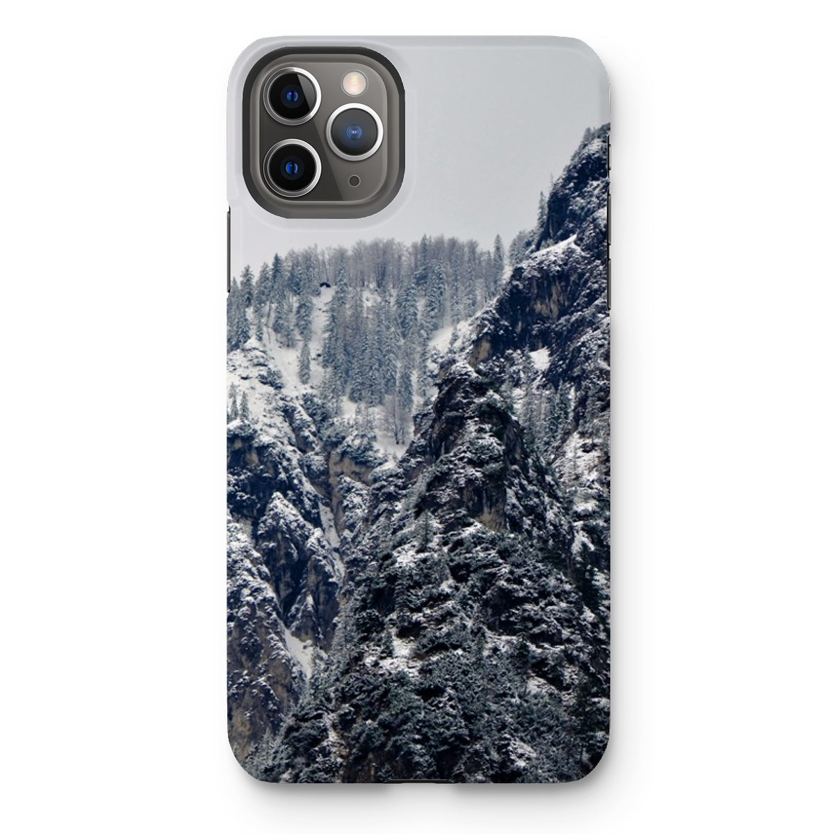 A Tale of Snow, The Alps, Mountain Landscape Tough Phone Case