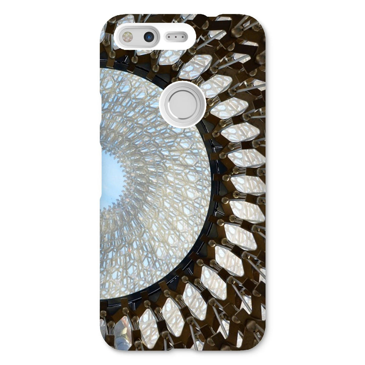 Focus: Mechanical Spiral Design Snap Phone Case