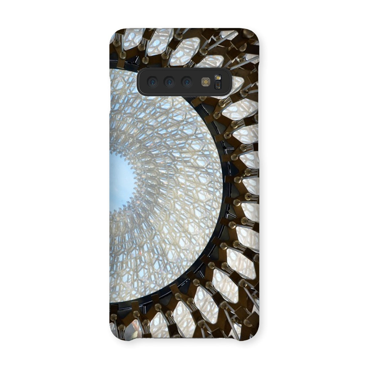 Focus: Mechanical Spiral Design Snap Phone Case