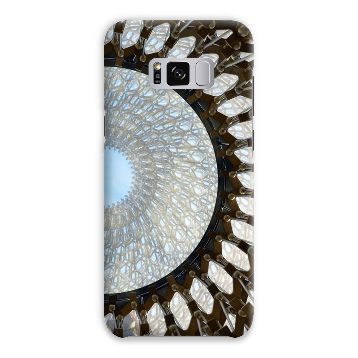 Focus: Mechanical Spiral Design Snap Phone Case