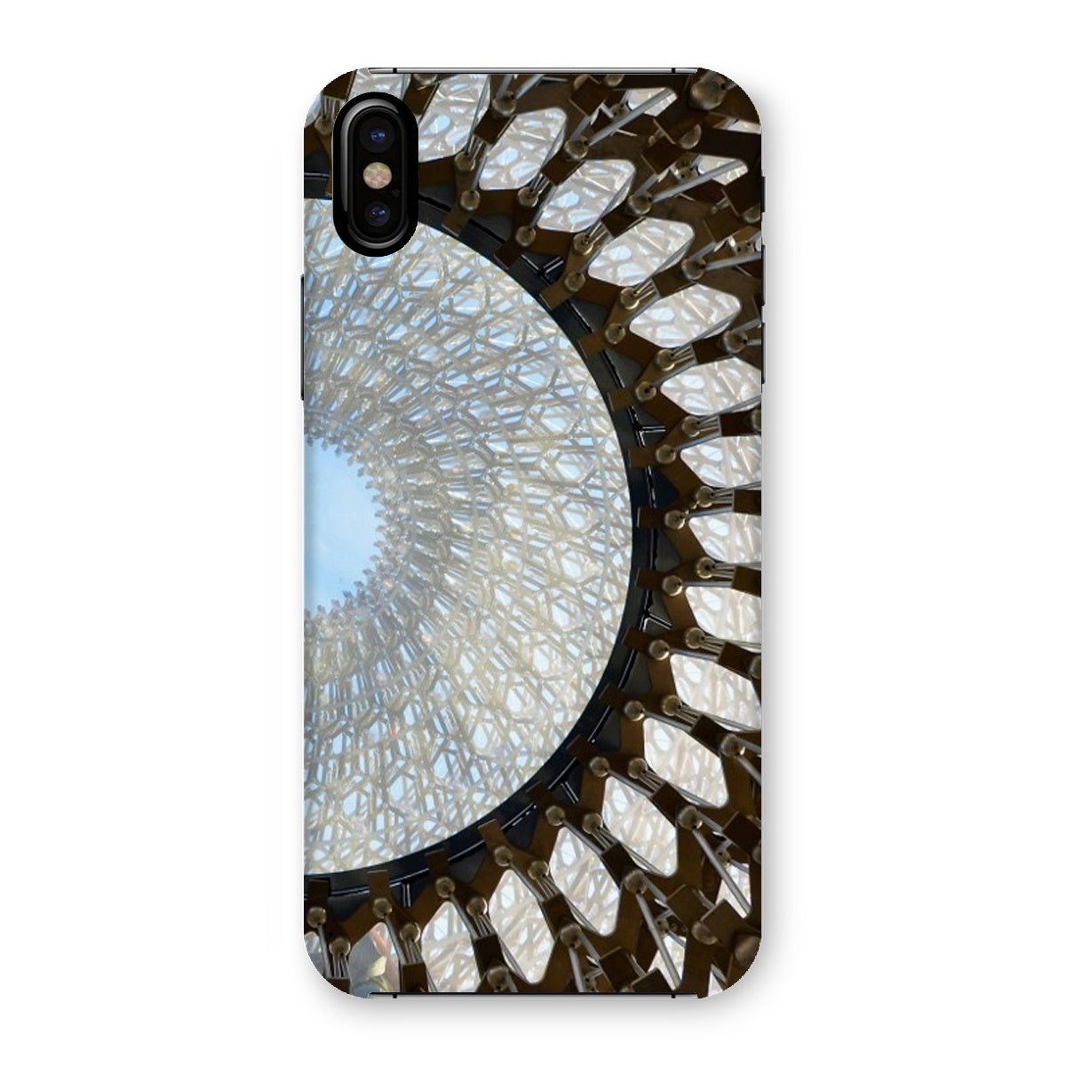 Focus: Mechanical Spiral Design Snap Phone Case