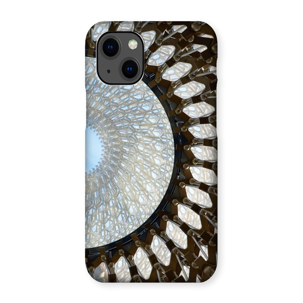 Focus: Mechanical Spiral Design Snap Phone Case