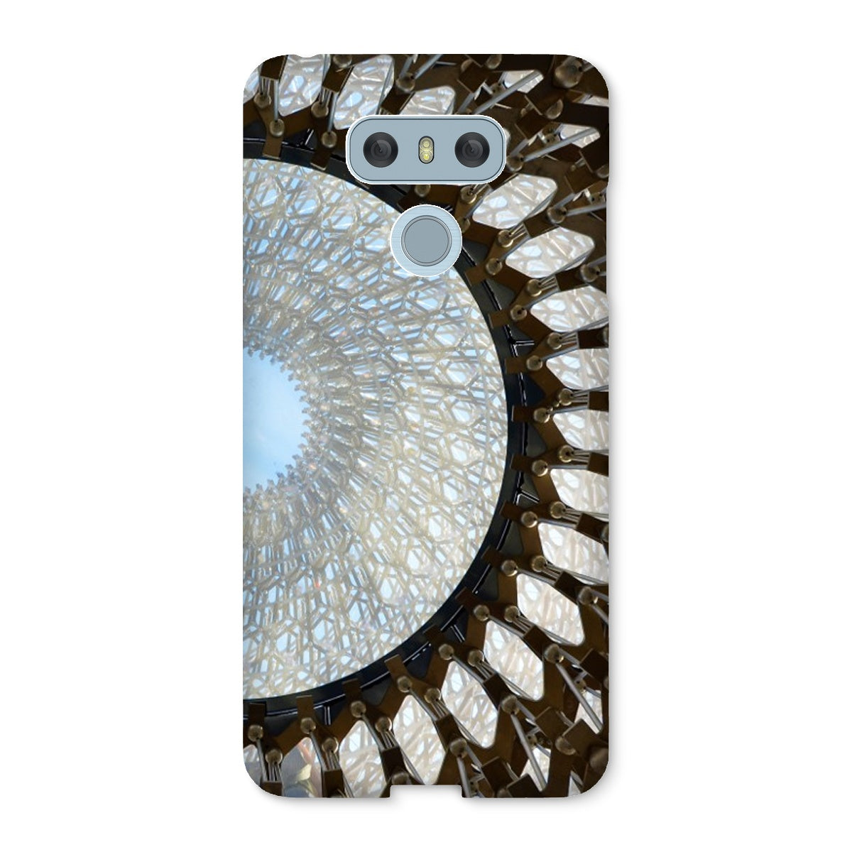 Focus: Mechanical Spiral Design Snap Phone Case