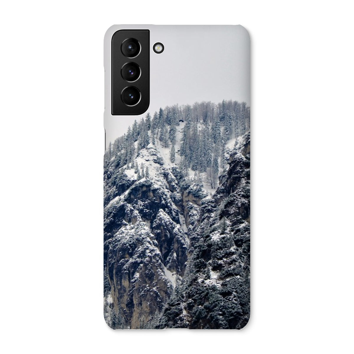 A Tale of Snow, The Alps, Mountain Landscape Snap Phone Case