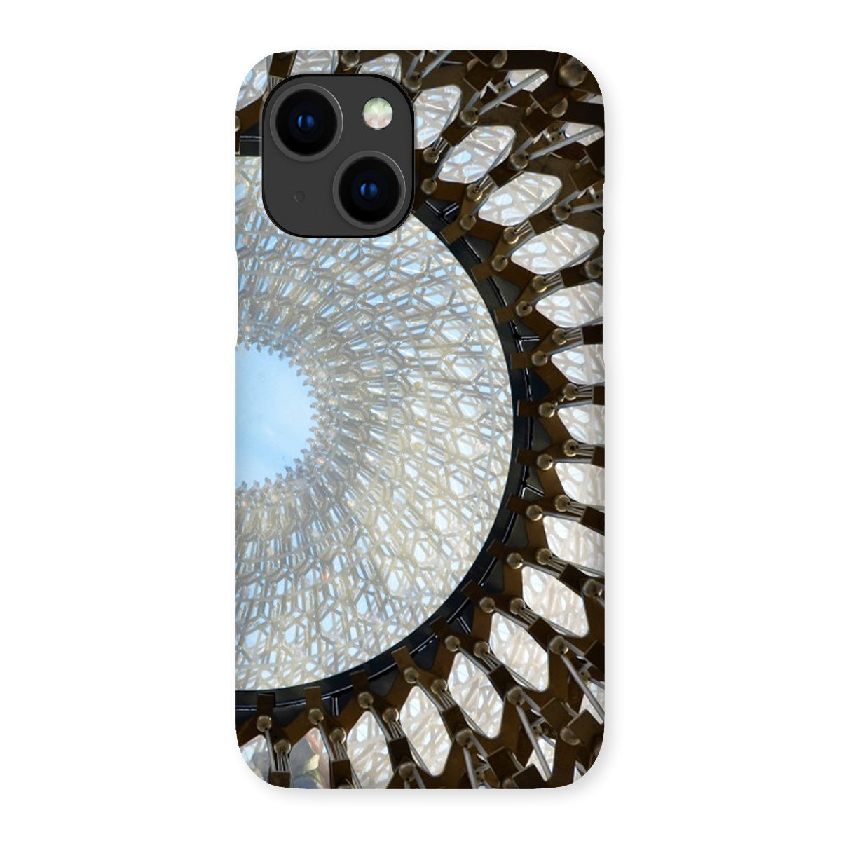 Focus: Mechanical Spiral Design Snap Phone Case