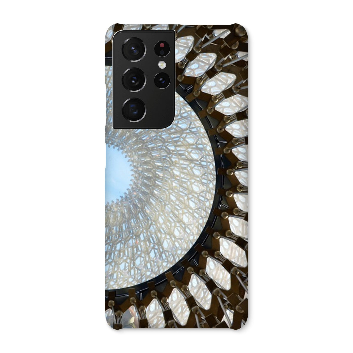 Focus: Mechanical Spiral Design Snap Phone Case