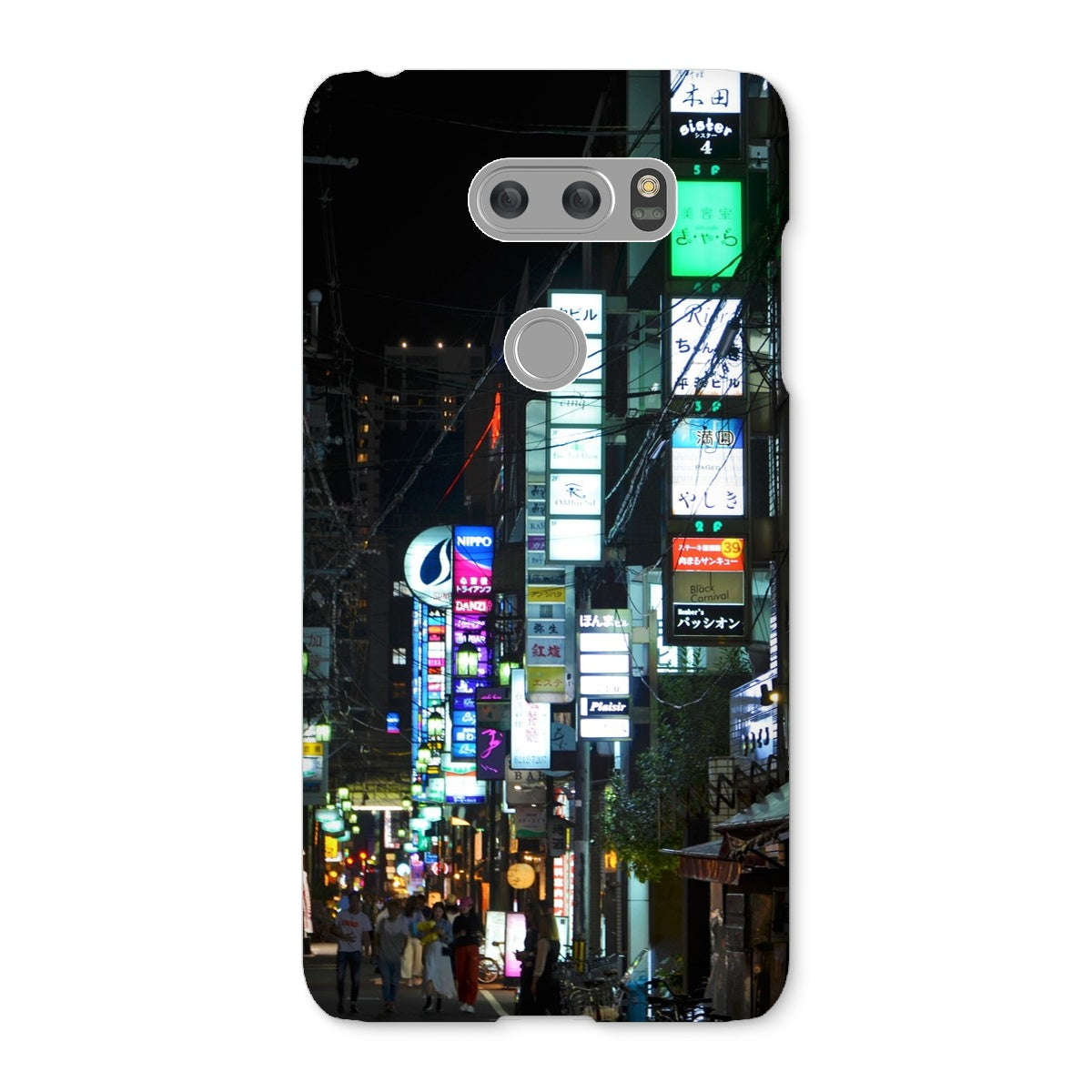 Street Lights, Neon, Japan Snap Phone Case