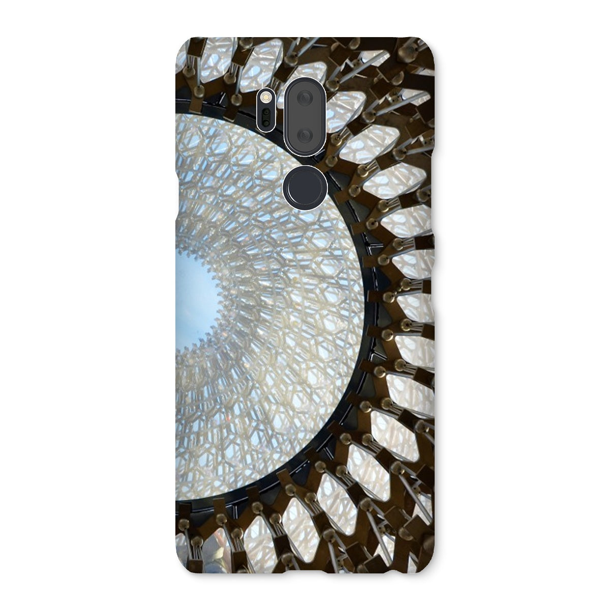 Focus: Mechanical Spiral Design Snap Phone Case