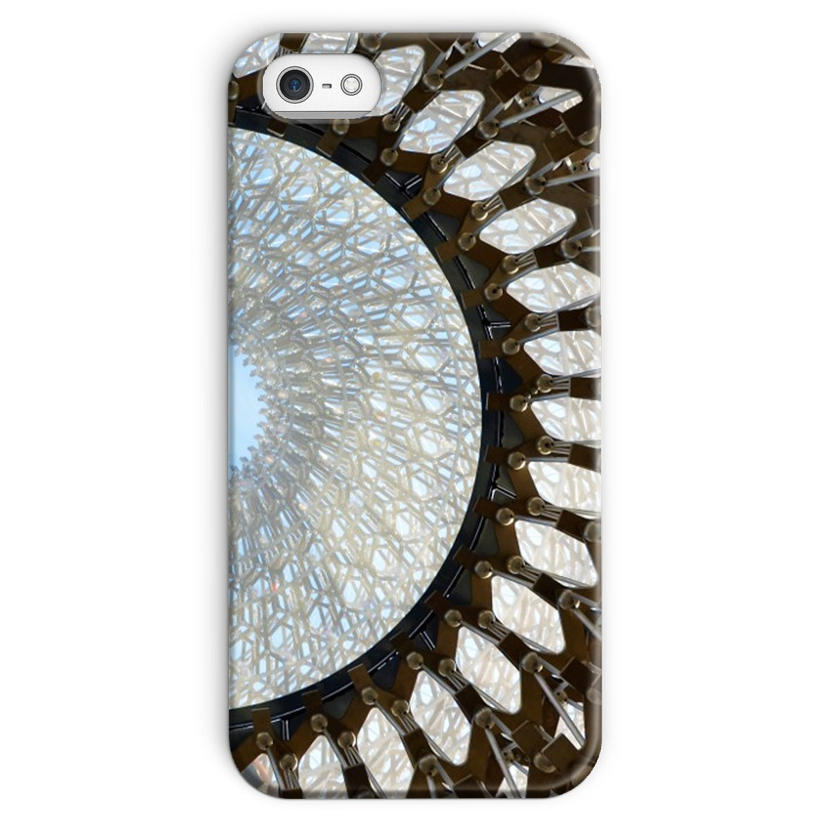 Focus: Mechanical Spiral Design Snap Phone Case