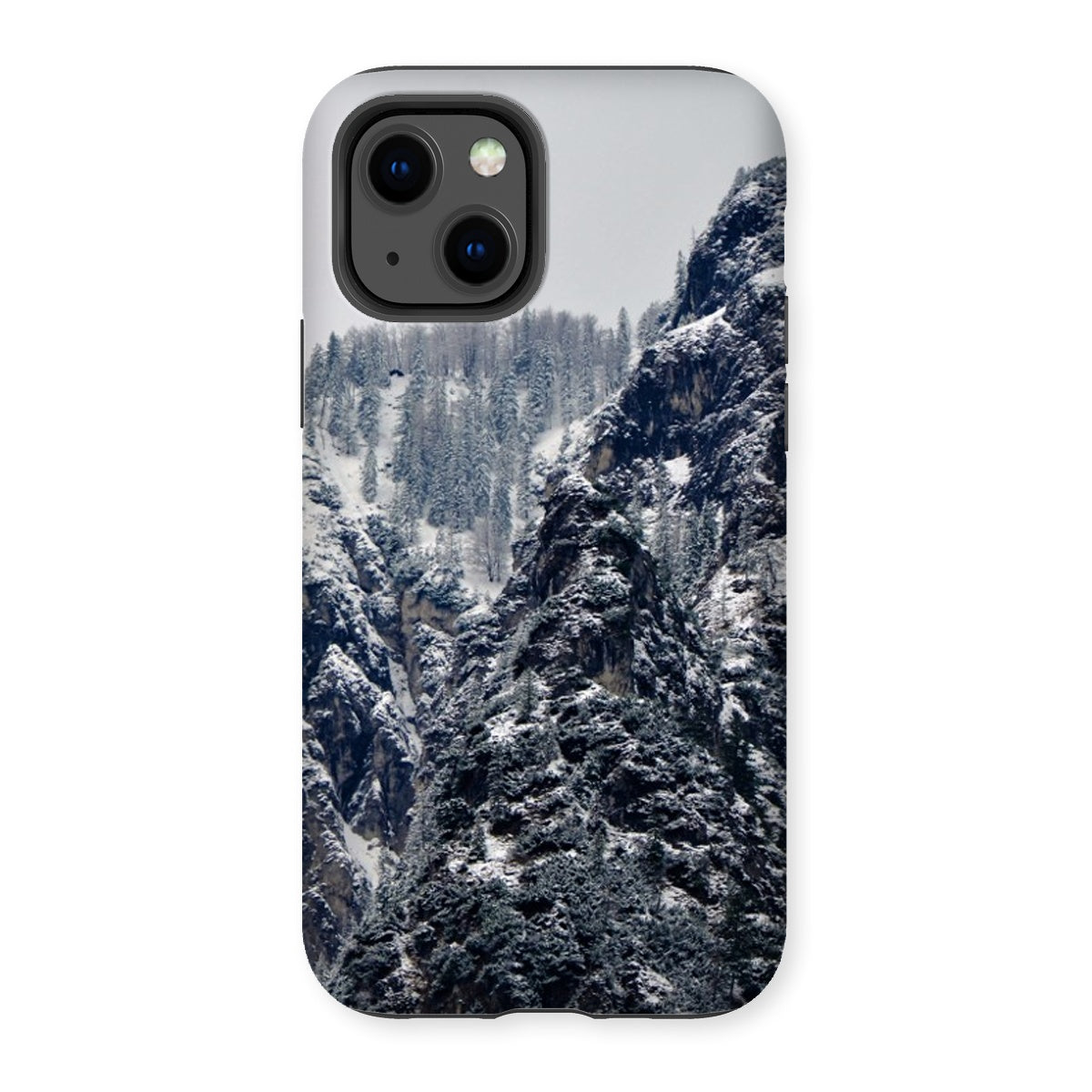 A Tale of Snow, The Alps, Mountain Landscape Tough Phone Case