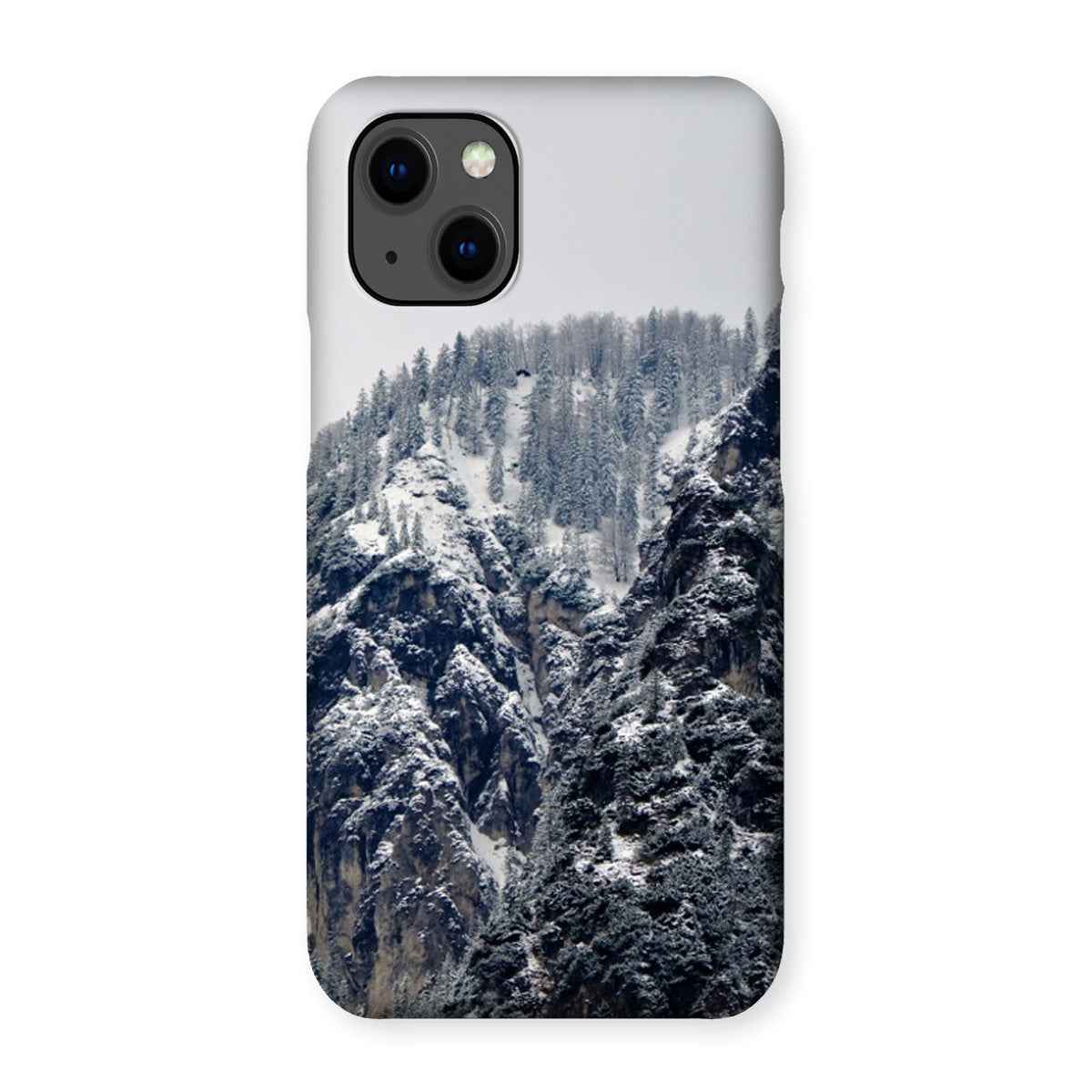 A Tale of Snow, The Alps, Mountain Landscape Snap Phone Case